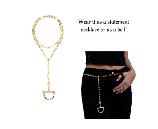 Sahira - Necklace - Horse bit Chain - Belt - Findlay Rowe Designs