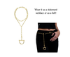 Sahira - Necklace - Horse bit Chain - Belt