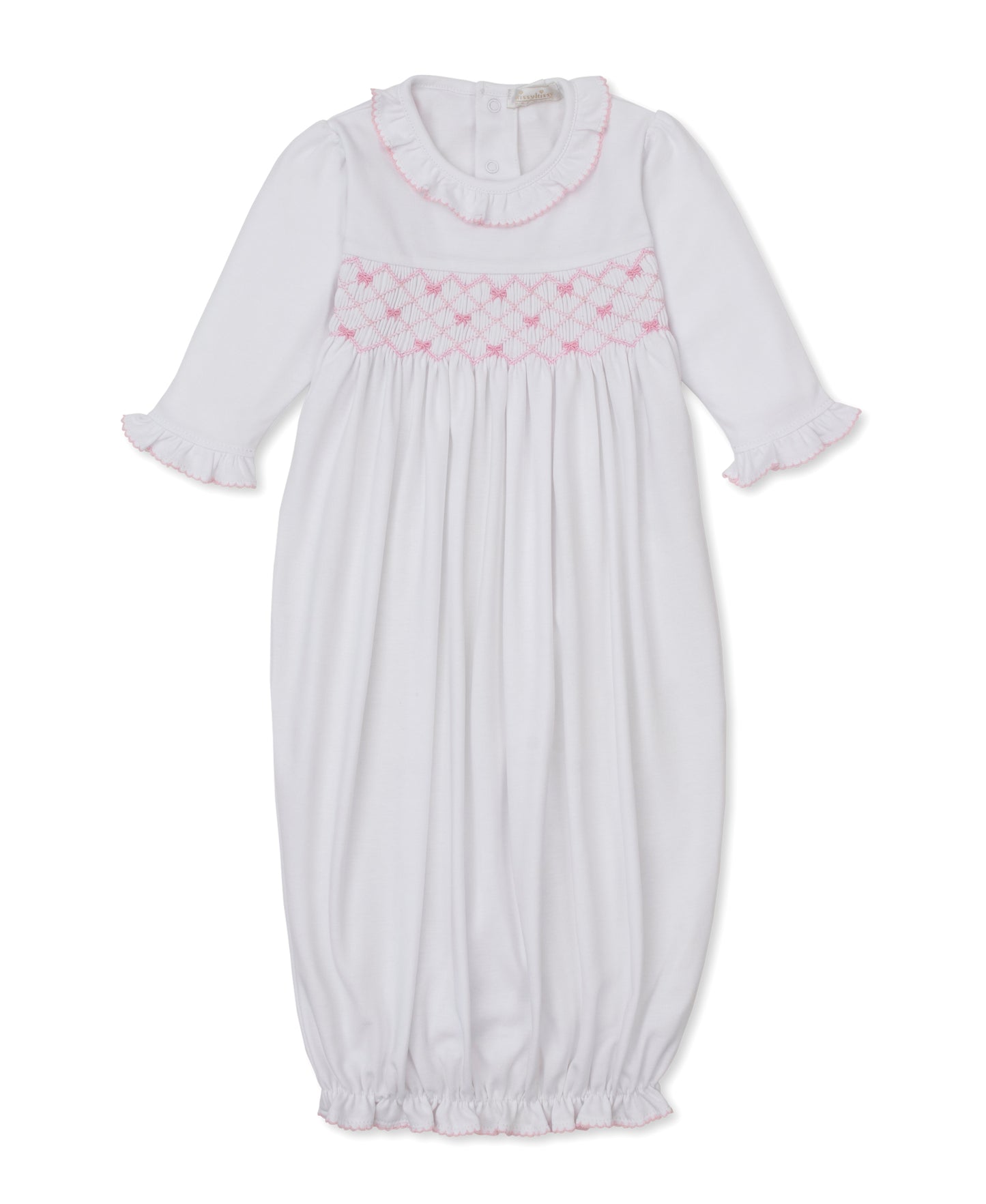Kissy Kissy - Sleep Sack - Summer Bows - White Pink - Findlay Rowe Designs
