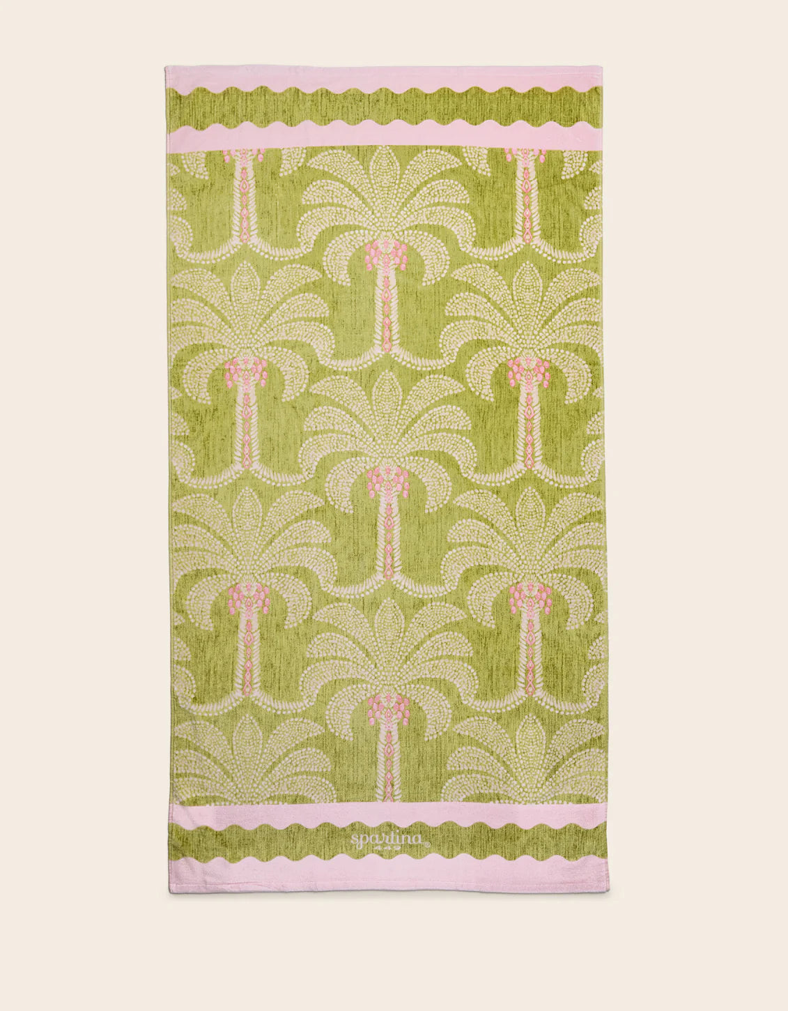 Spartina - Beach Towel - Castillo Green Palms - Findlay Rowe Designs