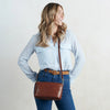 Hobo - Darcy Carry-All Crossbody - Polished Leather - Harvest Root
