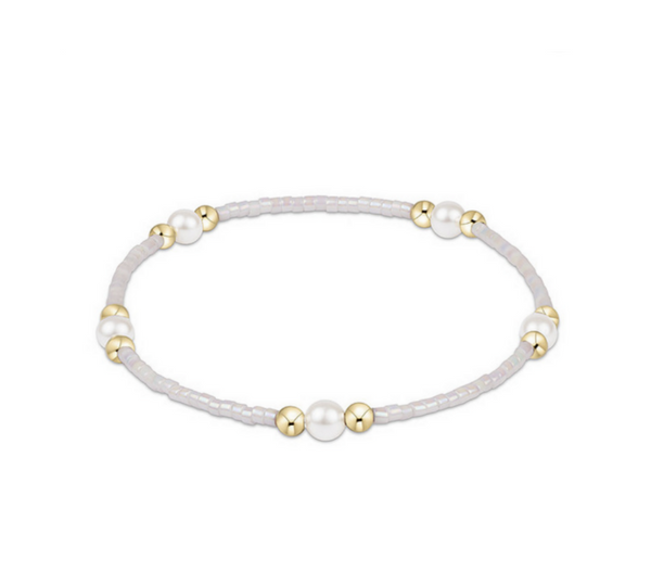 Enewton - Hope Purpose Pearl Bracelet - Silky White – Findlay Rowe