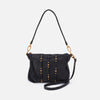 Hobo - Kori Crossbody -  Pebbled Leather Black Studs