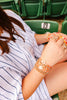 Beaded Blondes - Bracelet - Collegiate Charm - Tennessee Logo Flip on Color - Findlay Rowe Designs