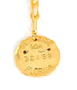 Lisi Lerch - Necklace - Beach Charm - Plated Paper Clip Chain - Seaside Beach - Findlay Rowe Designs