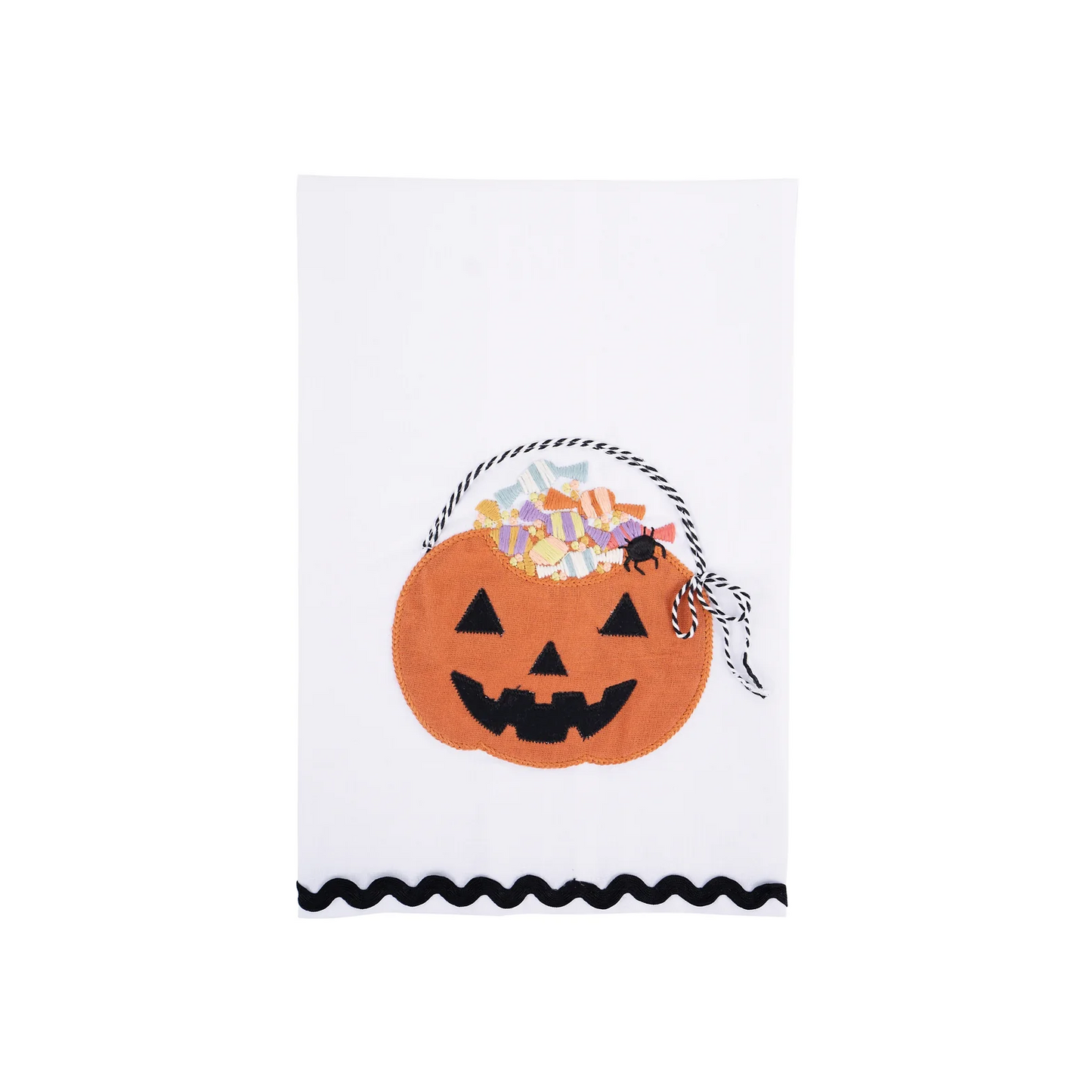 Glory Haus - Towel - Candy Pumpkin Pail - Findlay Rowe Designs