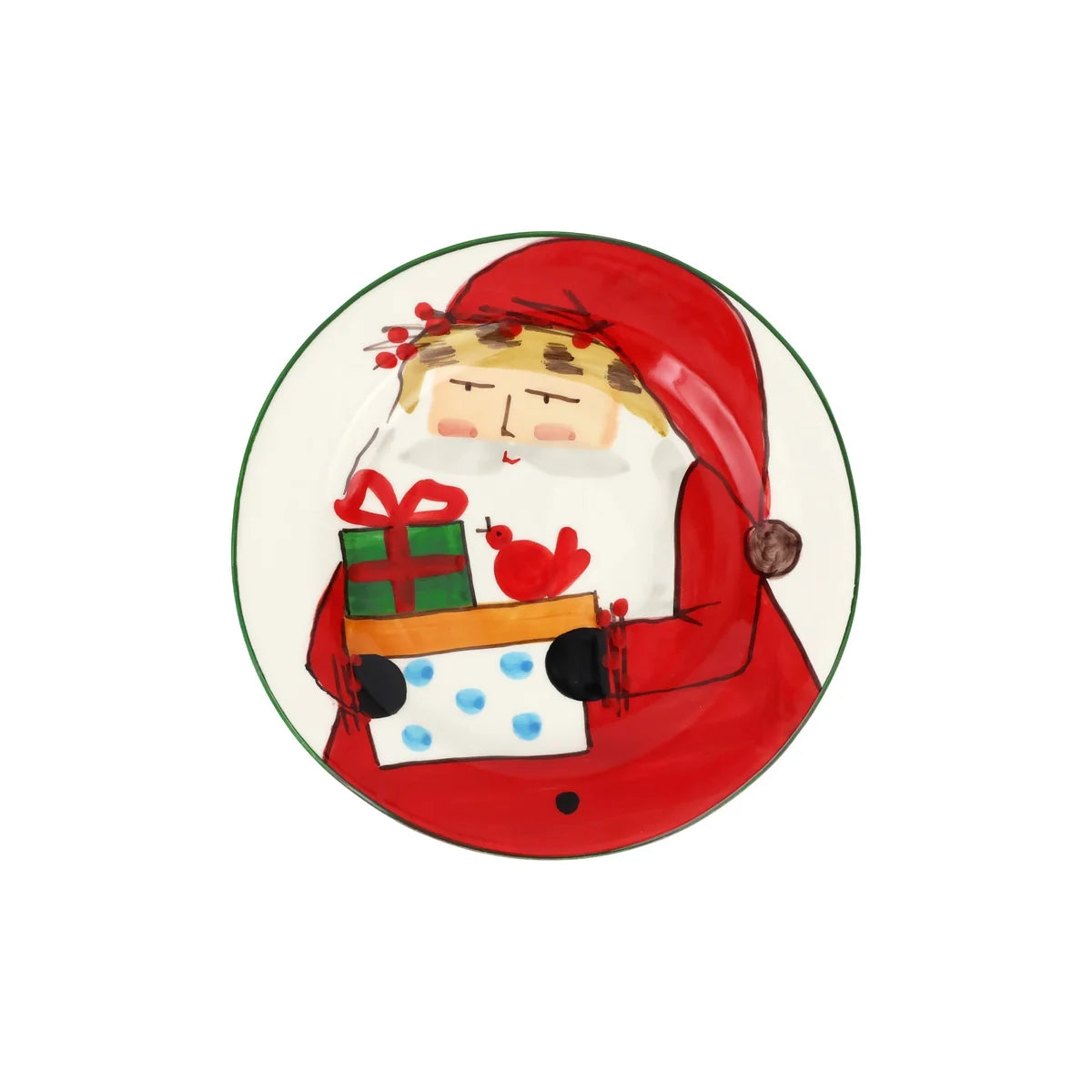 Vietri - Old St. Nick 2026 - Limited Edition - Salad Plate - Findlay Rowe Designs