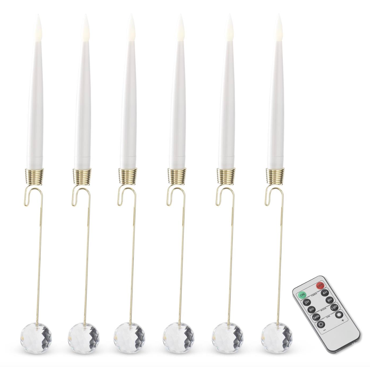 Candle - Flameless - LED 6pk With Remote - Findlay Rowe Designs