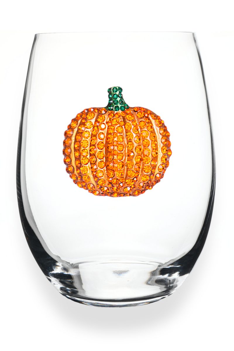 Queens Jewels - Stemless Wine - Jeweled - Findlay Rowe Designs