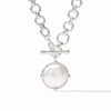 Julie Vos - Necklace - Silver - Honeybee Demi - Pearl - Findlay Rowe Designs
