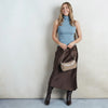 Hobo - Scottie Slim Shoulder - Polished Leather - Woodsmoke - Findlay Rowe Designs