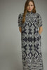 Entro - Dress - Maxi Ornamental - Black - Findlay Rowe Designs
