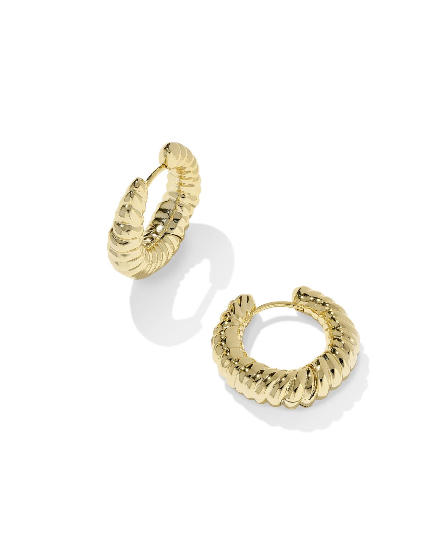 Kendra Scott - Earring -   Sandy Gold Hoop - Findlay Rowe Designs