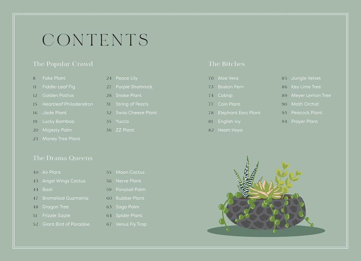 Houseplants and Their F*cked-Up Thoughts - Findlay Rowe Designs