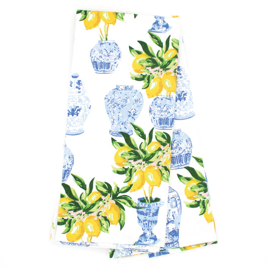 Kitchen Towel - Lemon Ginger Jar - 2pc Set - Findlay Rowe Designs