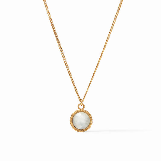 Julie Vos- Fleur-de-Lis Solitaire Necklace - Findlay Rowe Designs