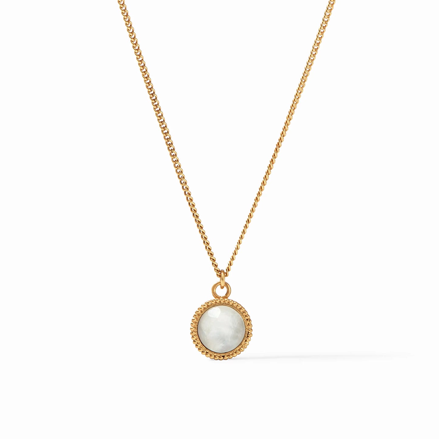 Julie Vos- Fleur-de-Lis Solitaire Necklace - Findlay Rowe Designs