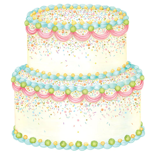 Hester & Cook - Placemat - Die-Cut Birthday Cake - Findlay Rowe Designs