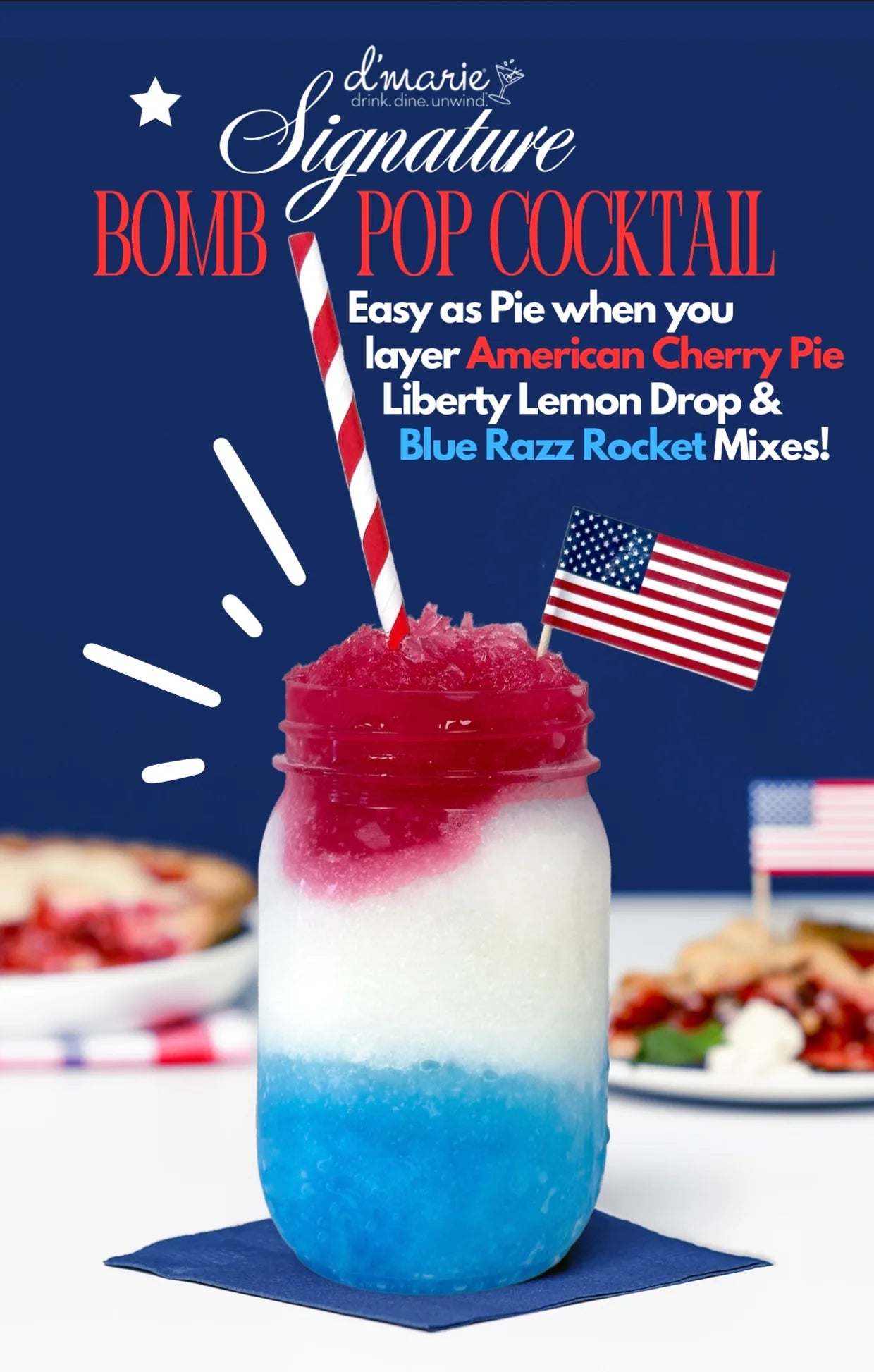 D'Marie - Frozen Cocktail Mix - Liberty Lemon Drop - Findlay Rowe Designs