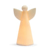 White LED Ceramic Large Angel Figure - 4x7"