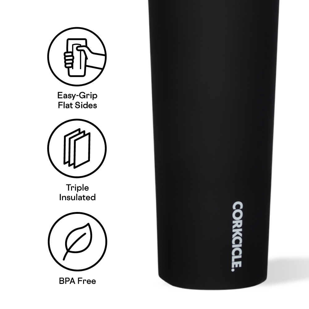 CORKCICLE-20oz canteen black