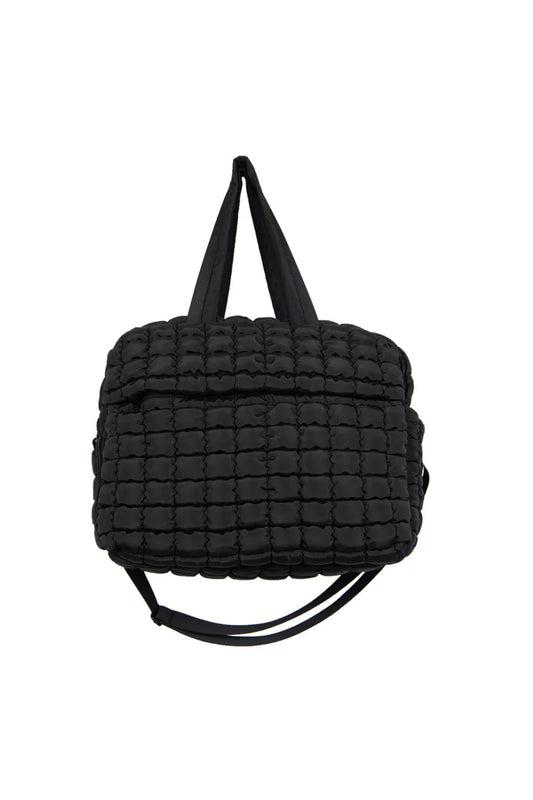 KatyDid - Quilted Weekender - Black - Findlay Rowe Designs