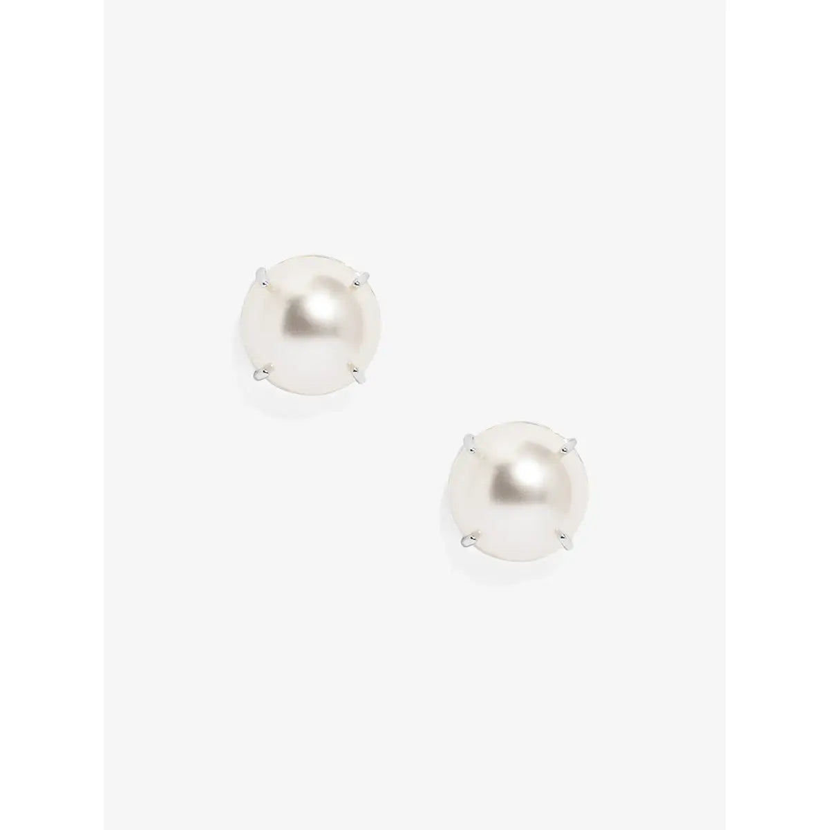 Earring - Pearl Stud - Silver - Findlay Rowe Designs