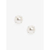 Earring - Pearl Stud - Silver - Findlay Rowe Designs
