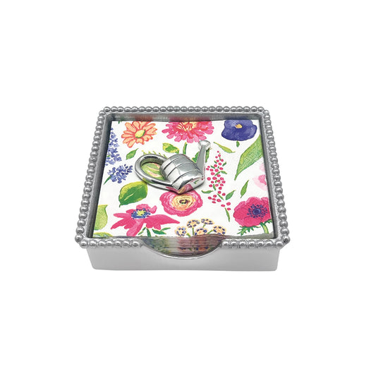 Mariposa - Beaded Napkin Box Set - Watering Can, - Findlay Rowe Designs