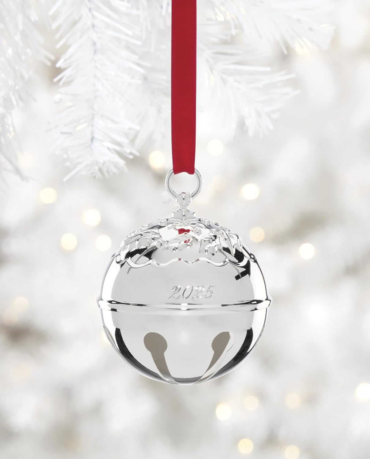 Reed and Barton - Ornament - 2025 Holly Bell Silverplate