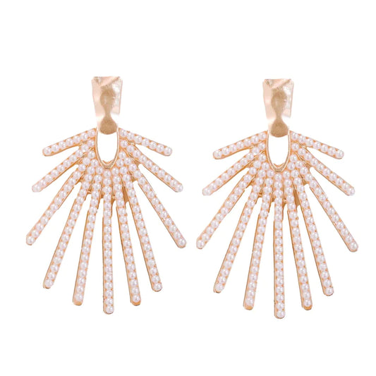 St. Armands - Sunburst Drops - Pearl - Findlay Rowe Designs