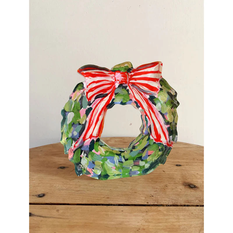 Lauren Dunn - Acrylic Block - Wreath