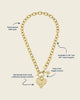 Susan Shaw - Necklace - Heart Toggle