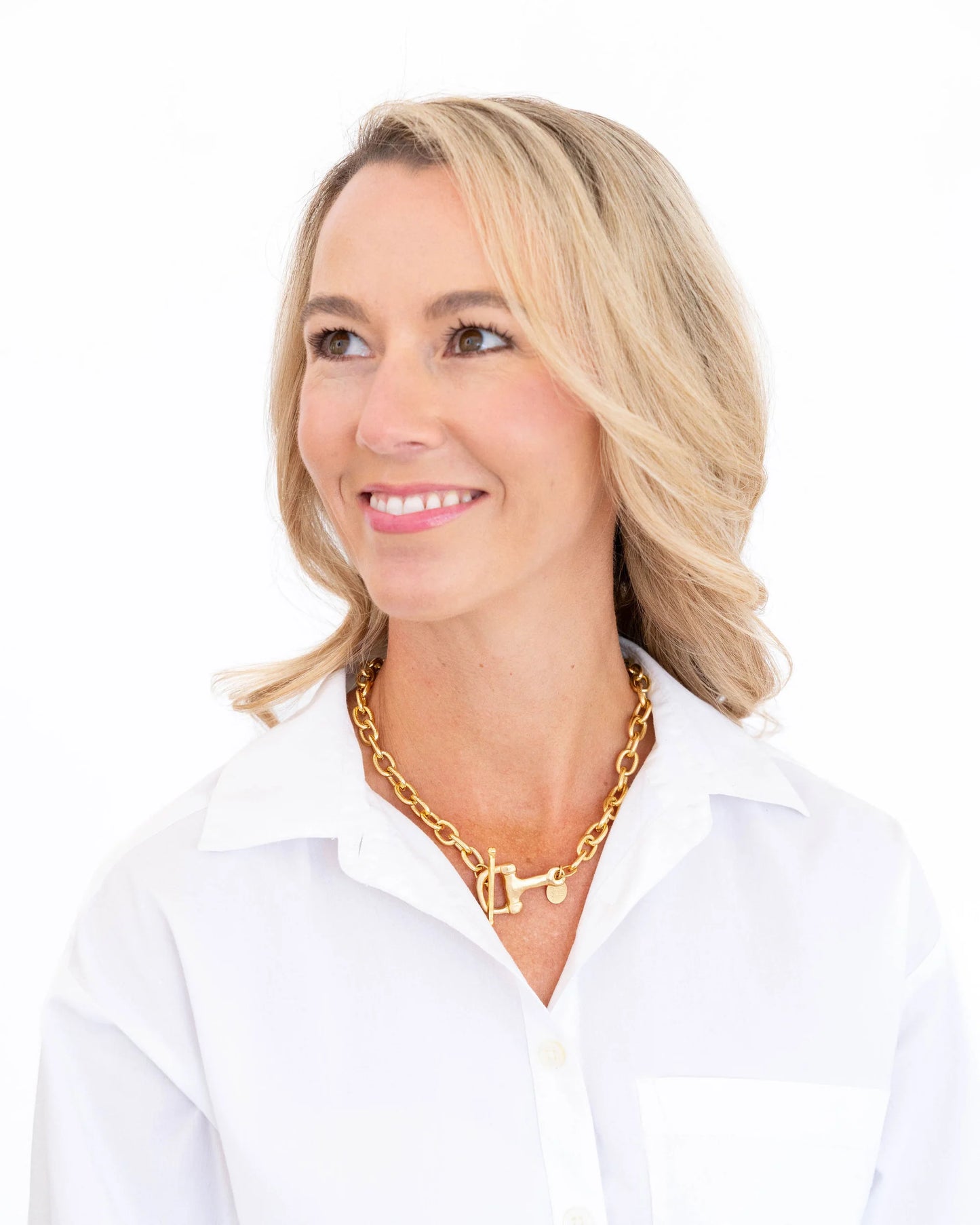 Susan Shaw - Necklace - Felicity Horse Bit Toggle