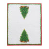 Caspari - Guest Towel Napkins - Christmas Tree