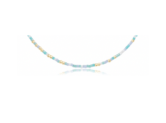Enewton - Necklace - 15in  Choker - Hope Unwritten - Man I Teal Like A Woman - Findlay Rowe Designs