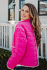 KatyDid - Quilted Light Jacket - Hot Pink - Findlay Rowe Designs