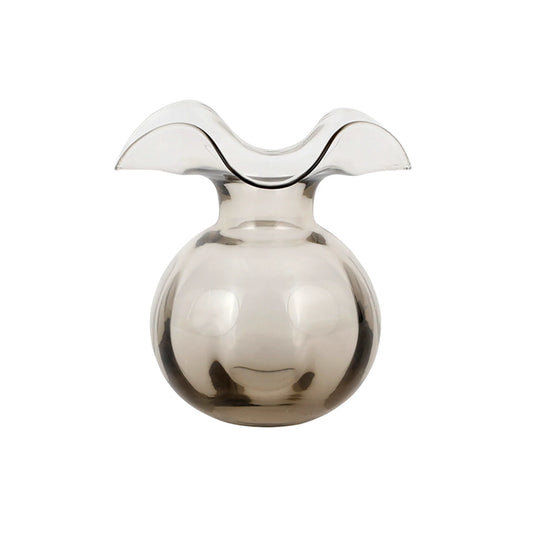 Vietri - Hibiscus Glass Gray Bud Vase - Findlay Rowe Designs