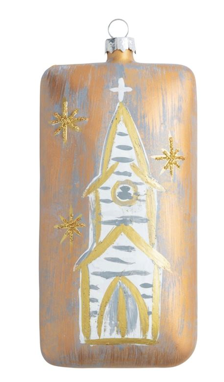 Mud Pie - Ornaments - Metallic Painted Inspirational