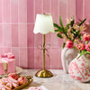 Table Lamp - Golden Bow LED Portable Cordless - Findlay Rowe Designs