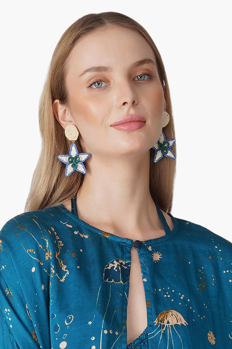 America and Beyond - Earrings - Starry Bay