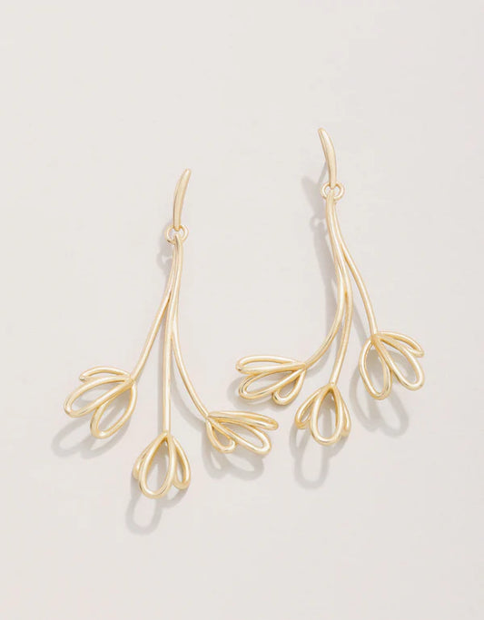 Spartina - Earrings - Gold Spring Tulip - Findlay Rowe Designs