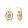 Julie Vos - Earrings - Stardust 6-in-1 - Clear Crystal - Findlay Rowe Designs