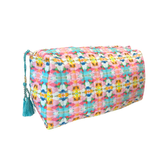 Laura Park - Small Cosmetic Bag - Sumner Pink - Findlay Rowe Designs