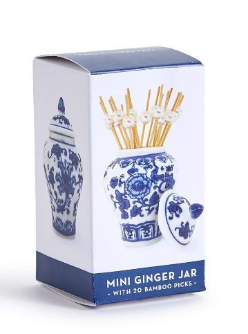 Toothpick Holder - Ginger Jar - Findlay Rowe Designs
