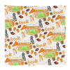 Towel - Collegiate Football Icons - Findlay Rowe Designs