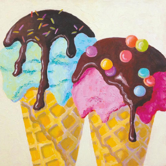Cocktail Napkin - Sweet Scoops