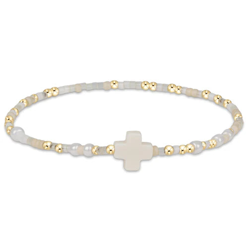 Enewton - Extends - Hope Unwritten Signature Cross Bracelet - Call Me On My Shellphone - Findlay Rowe Designs