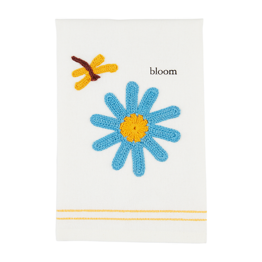 Mud Pie - Towel - Flower Crochet - Findlay Rowe Designs