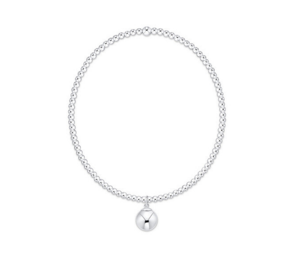 Enewton - Classic Sterling 2mm Bracelet - Classic Sterling 8mm Charm - Findlay Rowe Designs